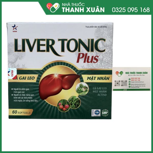 Liver Tonic Plus giải độc gan, hạ men gan